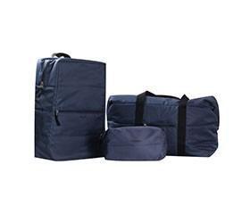 背包、旅行袋、洗漱袋三件套